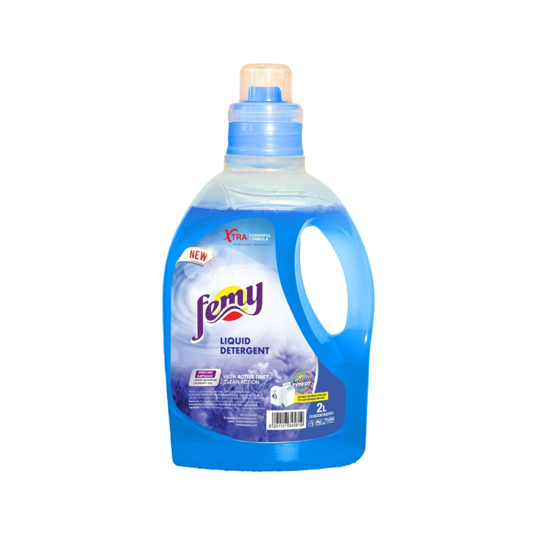 Femy Liquid Detergent Blue Bliss