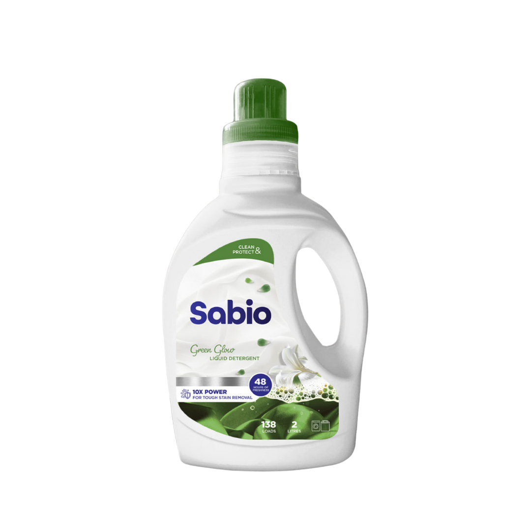 Sabio Liquid Detergent Green Glow