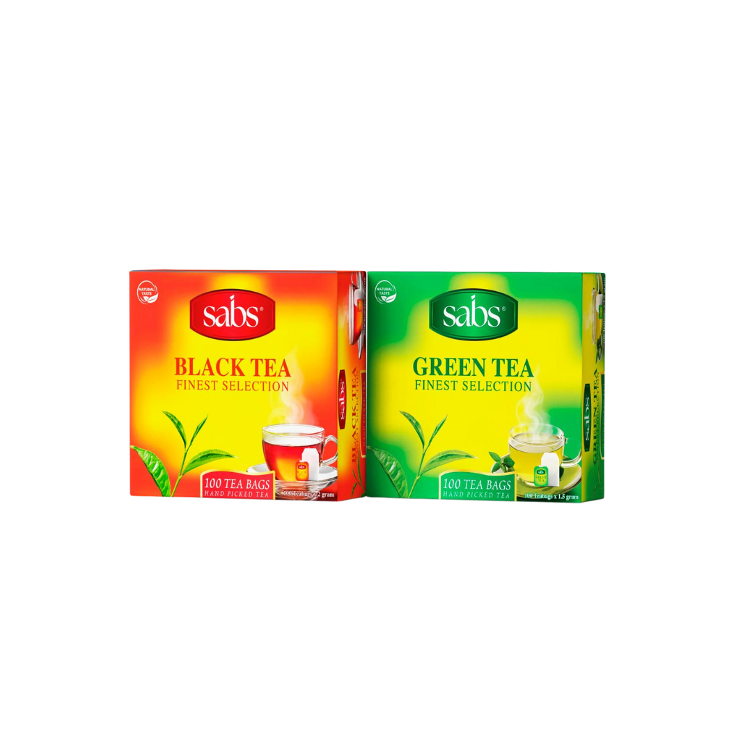 Sabs Tea Bag Black/Green